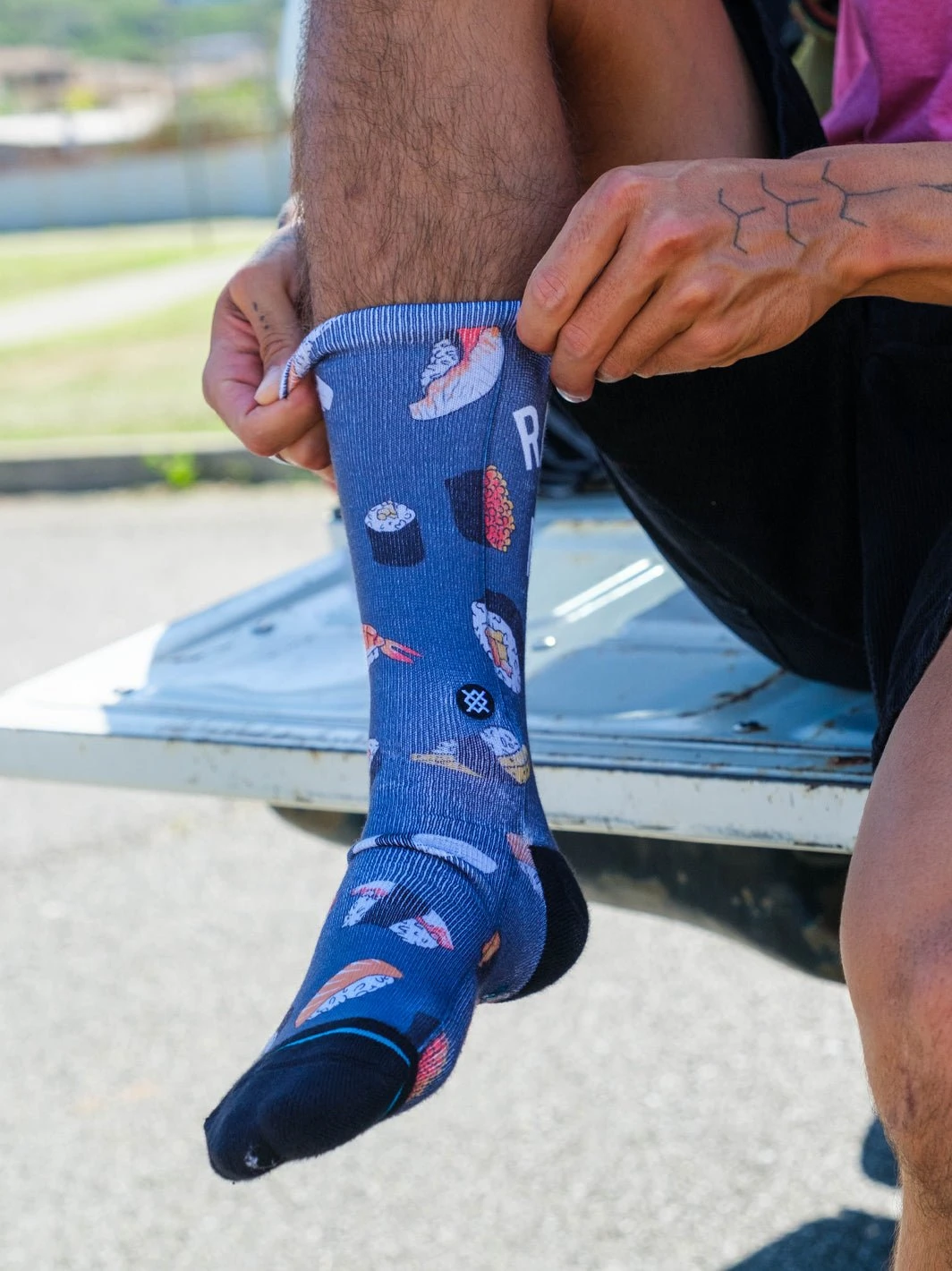 T&C Surf X Stance Raised On Rice Sock 2 T&C Surf X Stance Raised On Rice Sock - Image 2