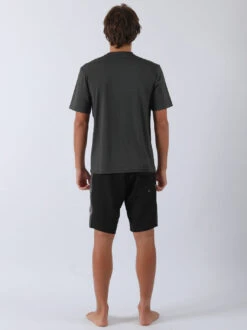 Australia Diamond Logo Short Sleeve Surf Tee 7 Australia Diamond Logo Short Sleeve Surf Tee -T&C Surf Clothing SURFTEEDiamondBlkHtr3