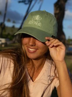 Vintage Hibiscus Cap