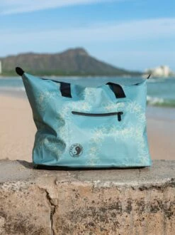 Simple Plumeria Dry Bag Tote
