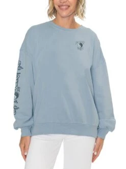 Pala'a Fern Sunday Sweatshirt -T&C Surf Clothing SweatshirtLiteDenimFront