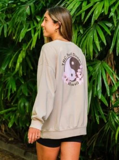 Retro Sakura Logo Sunday Sweatshirt -T&C Surf Clothing SweatshirtParchLIFE2