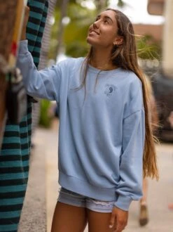 Pala'a Fern Sunday Sweatshirt -T&C Surf Clothing Sweatshirt LiteDenim LIFE