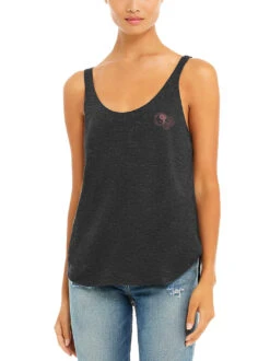 Cherry Ikebana Slit Tank -T&C Surf Clothing TankDkGryFront