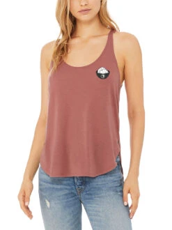 Two Scoops Slit Tank -T&C Surf Clothing TankMauveFront
