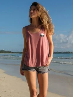 Two Scoops Slit Tank -T&C Surf Clothing TankMauveLIFE1