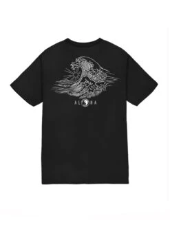 Simple Hokusai Jersey Tee -T&C Surf Clothing TeeBlackBack 2f58cc54 39fc 4740 a4a3 1195d19ea894