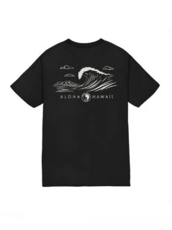 Graphic Diamond Head Wave Jersey Tee
