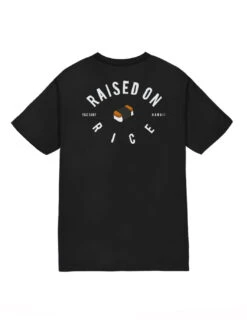Raised On Musubi Jersey Tee -T&C Surf Clothing TeeBlackBack 914f65e6 d75e 4f3e 9a7d 1361d8782b6d