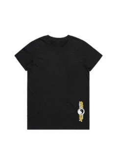 Lei'd Back Maple Tee -T&C Surf Clothing TeeBlackFront 0d473501 1303 4810 86ec cbf2afe6e636