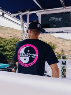 Retro Neon Jersey Tee -T&C Surf Clothing TeeBlkPinkLIFE 246445