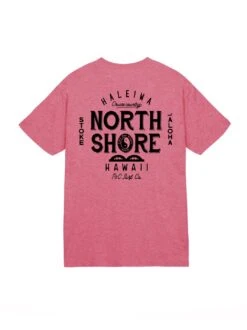 North Side Jersey Tee -T&C Surf Clothing TeeHtrCardinalBack 847292