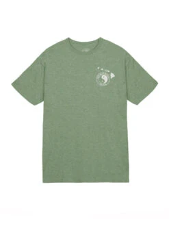 Graphic Diamond Head Wave Jersey Tee -T&C Surf Clothing TeeHtrMilFront 282828