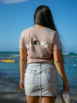 Aloha Grinds Maple Tee -T&C Surf Clothing TeeHtrPinkGLIFE 841779