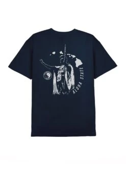 Rough Aloha Kam Tee -T&C Surf Clothing TeeNavyBack a6b3b876 e81d 4ab5 99da b65a30c21c92