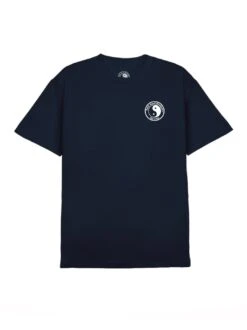 Flag In Crest Tee -T&C Surf Clothing TeeNavyFront f2ae502b 129e 4984 8dc0 ac354dba1bb3
