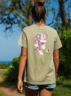 Woodprint Honohono Maple Tee -T&C Surf Clothing TeePistachioLIFE