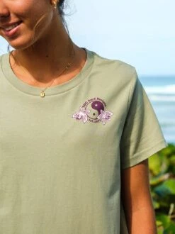 Woodprint Honohono Maple Tee -T&C Surf Clothing TeePistachioLIFE2