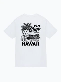 Shorebreak Jersey Tee -T&C Surf Clothing TeeWhiteBack 84afadd9 83d6 4ae8 9a69 fc7d4d00db30