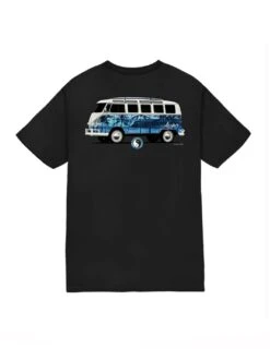 Wave Volkswagen® Jersey Tee -T&C Surf Clothing Tee Black Back 84ec802d 4c13 48c8 8266 84991428bf92 221590