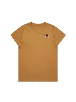 Retro Sakura Logo Maple Tee -T&C Surf Clothing Tee Camel Front c7e31348 50c5 47ea 8ad8 cc25c8e7c3e3