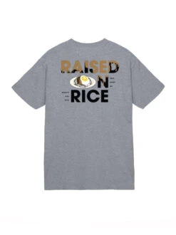 Raised On Loco Moco Jersey Tee -T&C Surf Clothing Tee Graphite Back 220282