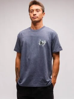 Koi Pond Jersey Tee -T&C Surf Clothing Tee HtrNvy LIFE1 946ab6eb ceea 4de1 9aed a61d47984e95