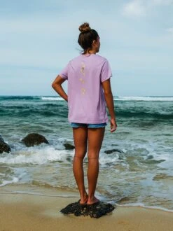 Falling Puakeni Maple Tee -T&C Surf Clothing Tee Lav LIFE1