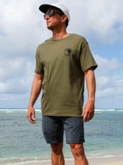 Rough Aloha Kam Tee -T&C Surf Clothing Tee Mil LIFE1