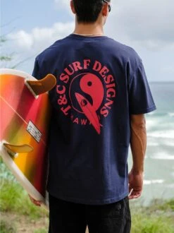 T&C Surf Clothing -T&C Surf Clothing Tee Navy LIFE e138c19c a66d 4d70 81d4 4c0ad274941b