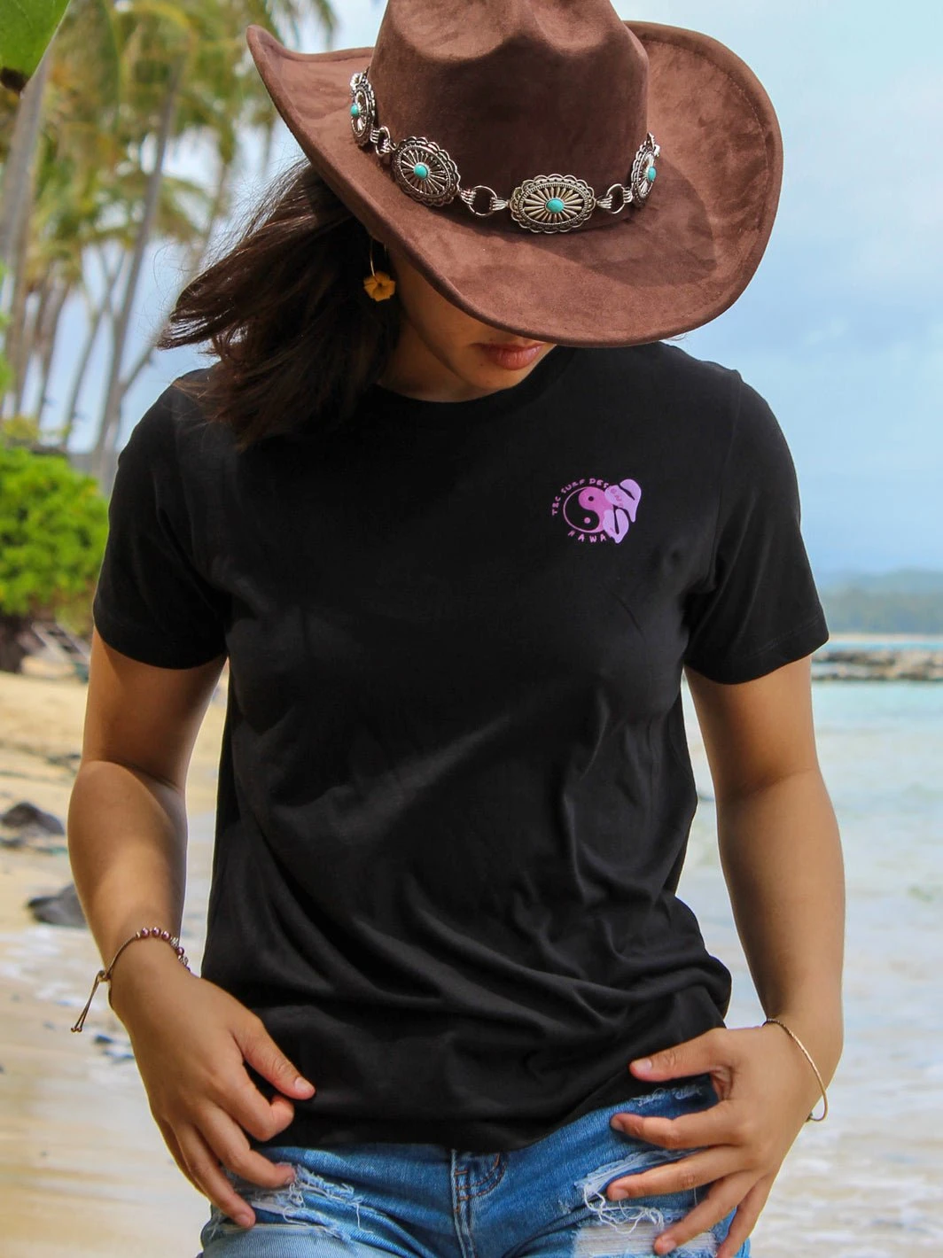 Anthurium Heart Maple Tee 3 Anthurium Heart Maple Tee - Image 3