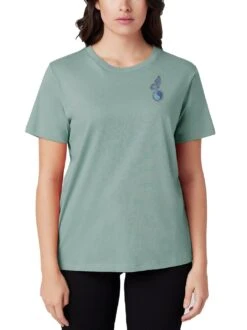 Trippy Pulelehua Classic Tee -T&C Surf Clothing Tee Seafoam Front 0fac782a f778 4550 9af2 4e964c1f8ed1