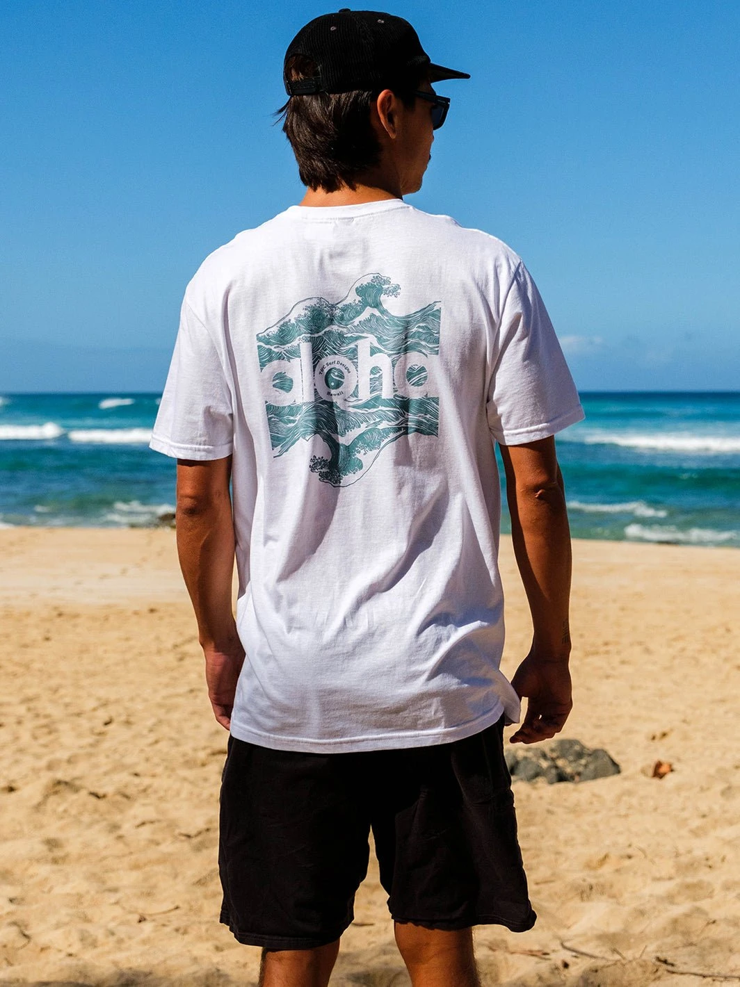 Aloha Waves Jersey Tee 2 Aloha Waves Jersey Tee - Image 2
