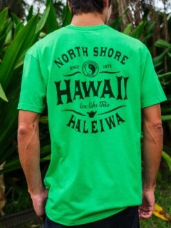 North Shore Hawaii Jersey Tee -T&C Surf Clothing TeeirishHtrLIFE2 206375