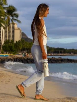 Lei'd Back Track Pant 8 Lei'd Back Track Pant -T&C Surf Clothing TrackPantPowderLIFE