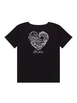 Wave Heart Slouchy Vtee